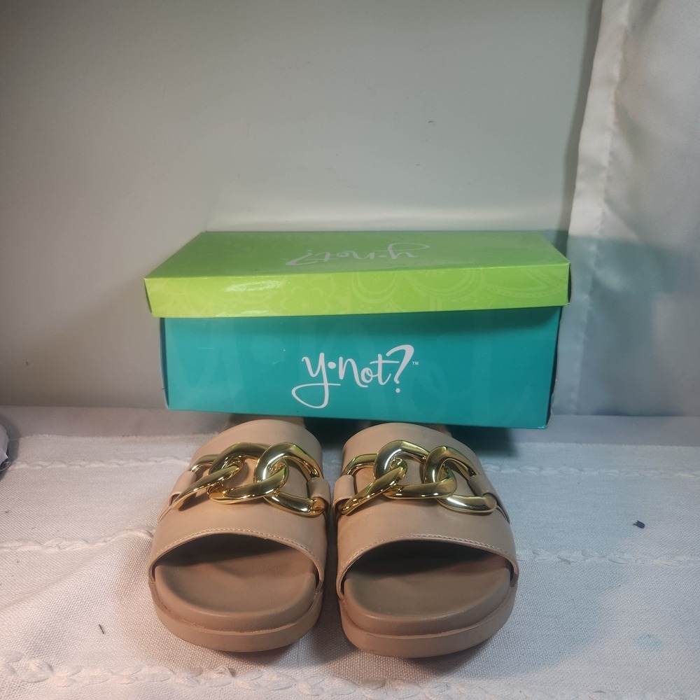 Y Not Slides For Women Size 9.5